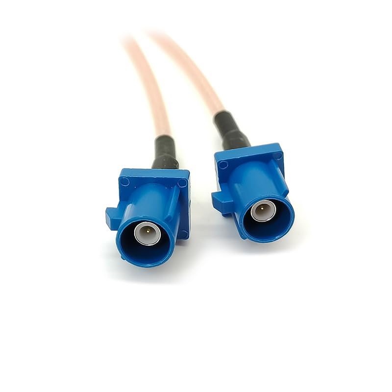 Elecbee FAKRA RG316 - Cable alargador recto para vehículo (20 unidades, 15 cm)