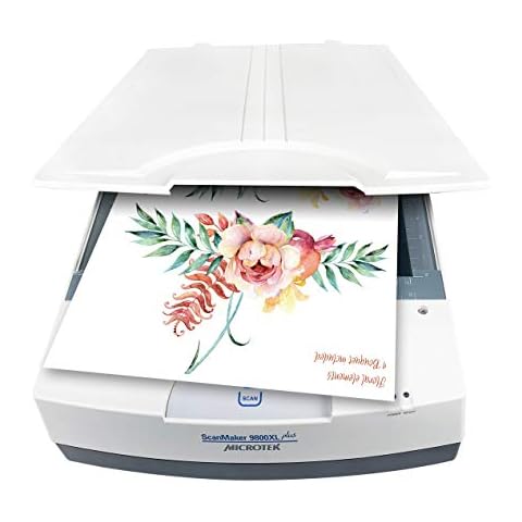 M-Cab ScanMaker-9800XL Flachbettscanner inkl. SilverFast Software Cover