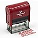 All Sales Final No Refunds No Exchanges (Vector) Self Inking Rubber Stamp (Red Ink) - Q-200
