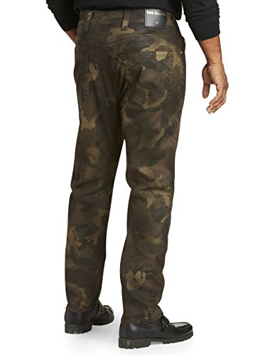 True Religion Big and Tall Camo Geno 5-Pocket Pants2