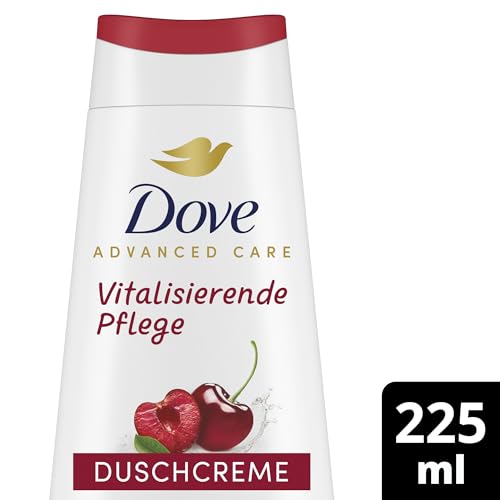 Dove Advanced Care Duschcreme Vitalisierende Pflege mit 24h Renewing MicroMoisture für sofort lotion-zarte Haut 225 ml