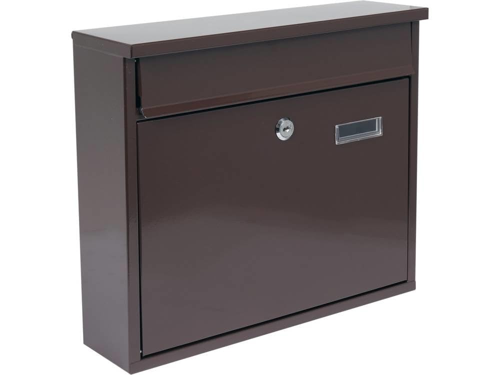 VOREL 78577-310x360x100mm buzón de color marrón