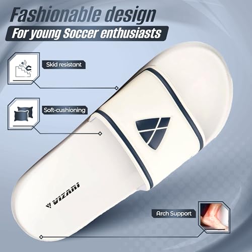 Vizari Adult Soccer Slide Sandals for Comfort and Convenience | Adult Sandals for Post-Game Recovery | Enjoy Casual Wear and Lightweight Feel with Men Flip Flops and Women Sandal3