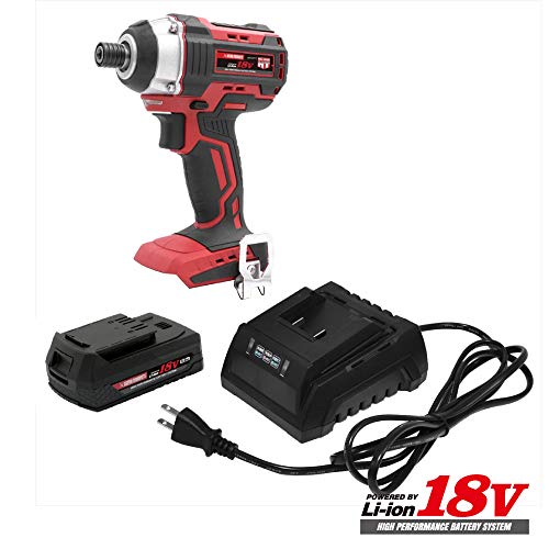 AP DC18V 充電式ハイトルクインパクトドライバー セット | 充電式 コードレス バッテリー インパクト ドライバー 電動ドライバー 電ドラ 電動インパクトドライバー 充電 工具 作 | 業 整備 ガレージ ハイトルク 高トルク 強力 ネジ ボルト 締め Li-ion18