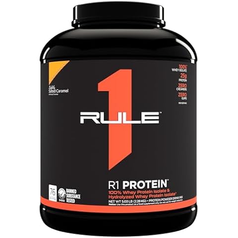 R1 Protein,76 Servings, Lightly Salted Caramel Cover