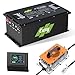 48V 150Ah Lithium Golf Cart Battery Metal Case, with 58.4V 18A LiFePO4 Battery Charger, Mobile APP, Touch Monitor, Built-in 200A BMS, Perfect for Golf Carts ATV Lawn Mower RV