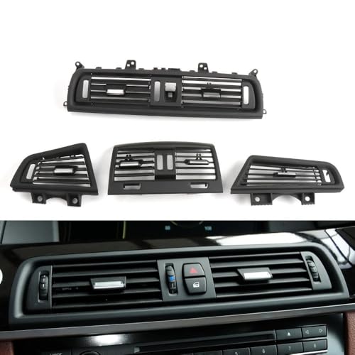 Rejilla de aire acondicionado frontal BMW Serie 5 F10 F11 panel de salida de ventilación lateral 2
