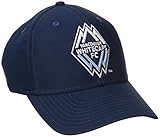 MLS Vancouver Whitecaps Men's Basic Structured Adjustable Cap, One Size, Navy