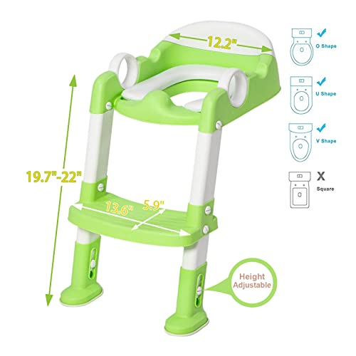 Mangohood MTT4 Potty Training Toilet Seat With Step Stool Ladder For Boys And Girls,Toddler Kid Children Toilet Training Seat Chair thumb #6