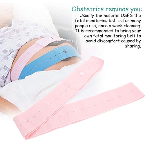 2pcs fetal heartbeat monitoring belt soft thickened baby heartbeat monitoring bandage fetal heart rate belt for pregnancy women 1333  59  1cm524  23  04in