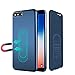 Case for iPhone 7/8,Ultra Thin Magnetic Phone Case for Magnet Car Phone Holder with Invisible Built-in Metal Plate,Soft TPU Shockproof Anti-Scratch Protective Cover for iPhone 7/8 4.7''[Blue]