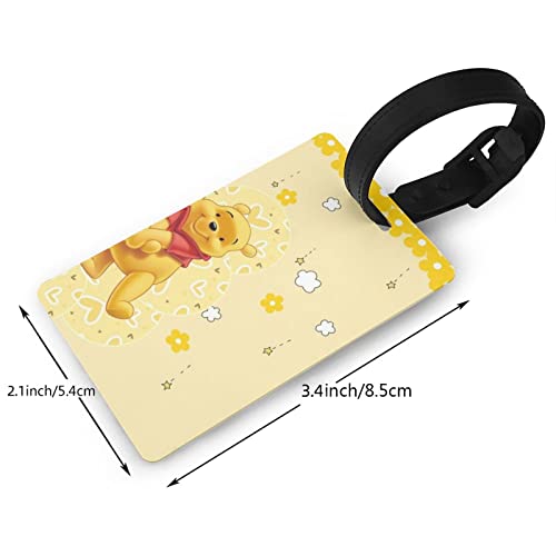 Anime Luggage Tag Name For Id Card With Detachable Wrist Strap Baggage Tags For Travel Funny Baggage Privacy Bag Tags For Girls Boy Kids Luggages 1Pc #TOP1