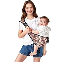Porte-bébé Physiologique Hanche Latéral JOYNCLEON - Sangle Extra-large Et Transpirable - 0 à 36 Mois