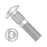5/16-18 x 2' Ribbed Neck Carriage Bolts/Steel/Zinc (Quantity: 500 pcs)