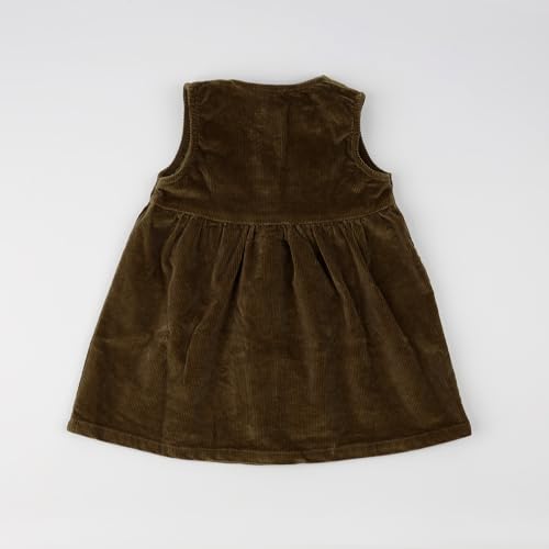 HOOLCHEAN Baby Toddler Girls Spring Fall Corduroy Vest Dress2