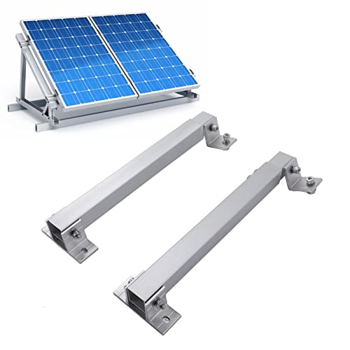 Suporte Para Módulo Solar, Conjunto De Suportes Para Painéis Solares, Ajuste De 15° A 30° Para Ótima
