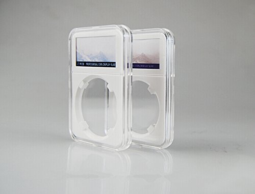 Caja de almacenamiento acrílica para monedas 29.5-40mm miniatura 4