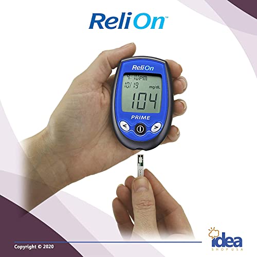 ReliOn-Prime-Blood-Glucose-Test-Strips-100-Ct-2-Pack-Bundle-with-Exclusive-Look-After-Your-Diabetes-Better-Idea-Guide-3-Items
