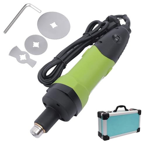 Taglierina medica per intonaco, 12500 giri/min, con 3 lame per sega, 6 velocità regolabile, sega ortopedica per rimozione fusione, scatola di alluminio per ospedale e clinica