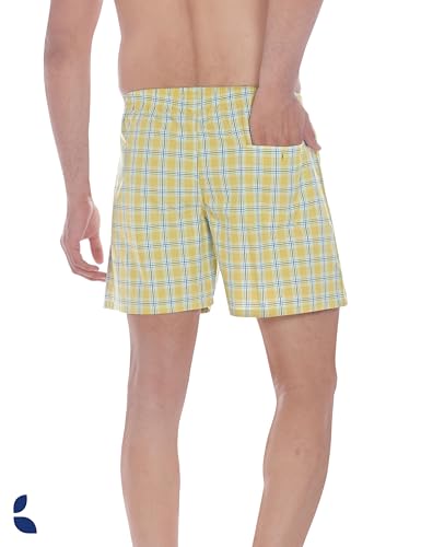 Image of Cotton Boxer Shorts for Men, Breathable, Comfortable & Lightweight (Pack of 2)