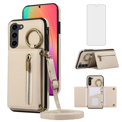 Coque Galaxy S23 Asuwish beige ZHKLLB US pour un usage quotidien urbain