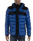 cipo baxx jacke herren ebay Gefüttert mit Innentasche Cipo & Baxx Herren Winterjacke Steppjacke Übergangsjacke Kapuzenjacke Jacke Jacket Warm Jacke Blau L