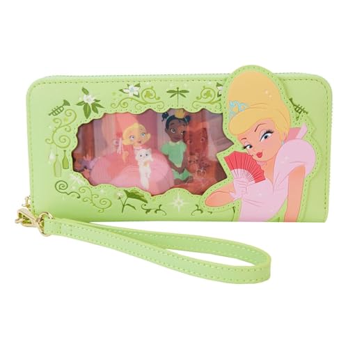 Portefeuille enfant Tiana Disney Princesse Loungefly pour les sorties et l'école