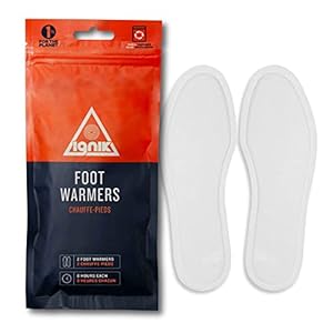 Ignik 8-Hour Compostable Foot Warmers with Resealable AirBarrier Pouch