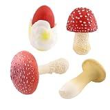 XYMYNB Mushroom Yard Decor, Garden Mushroom Decoration, Outdoor Yard Mushroom Statues for Garden Lan