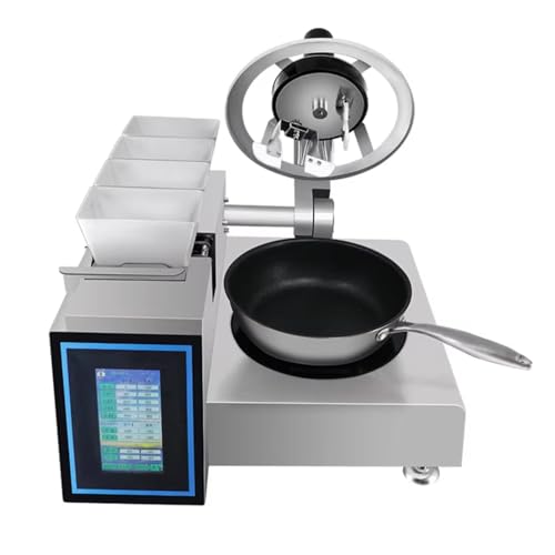 Automatic Pot Stirrer Cooking Robot Self Stirring Pot Ideal for Home Kitchens Snack Shops Small Eateries and Various Food Making Sites to Simplify Cooking and Improve Efficiency