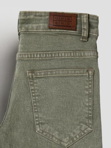 Image of Urbano Juniors Boy's Loose Baggy Fit Washed Denim Jeans Stretchable