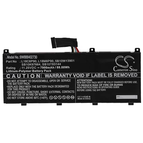 vhbw batteria compatibile con Lenovo ThinkPad P53 20QQA0NPJP notebook (7900mAh, 11,25V, Li-Poly)