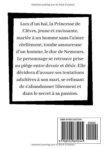 Madame de Lafayette La Princesse de Cleve: oeuvre pour le BAC ou bien pour une lecture personnelle (French Edition) - Image 2