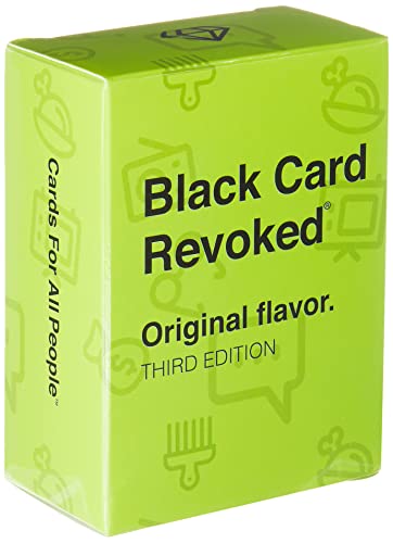 Black Card Revoked: Third Edition - Black Culture Trivia as Seen in Target and on B.E.T | Laugh Out Loud Card Game for Adults | Fun for the Cookout Game Night & All of the Holidays