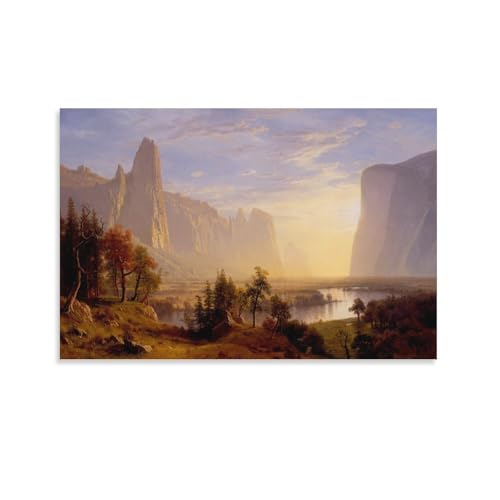 Poster The Morning de Caspar David Friedrich : créez un salon propice à la sérénité