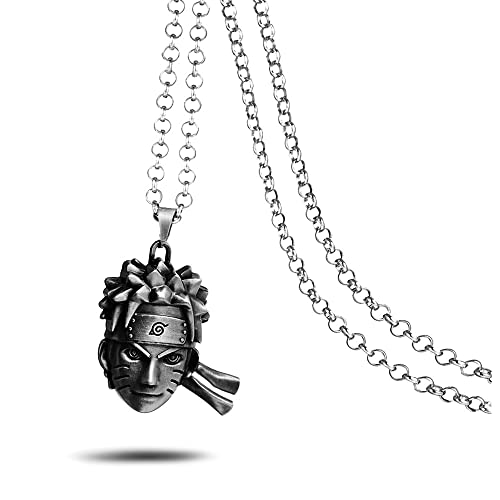 Collar de anime protagonista figura colgante 3D Avatar modelo colgante Uchiha Sasuke collar de anime...