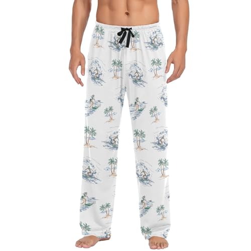 Pantalon de pyjama pour homme S qui ne serre pas la taille