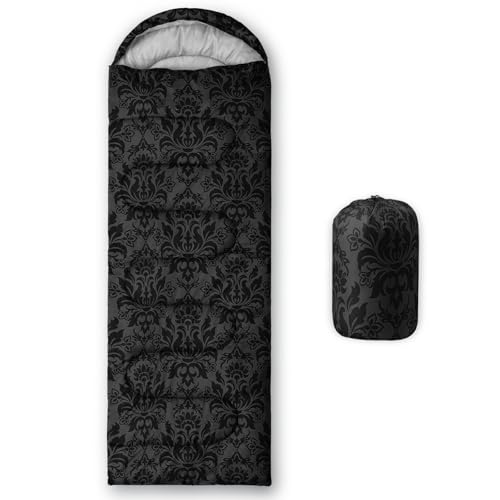 Bolsa de dormir Axolotl Moon and Stars para adultos, impermeable, ligera, para camping y mochila, 3 estaciones, para mujeres y hombres miniatura 1