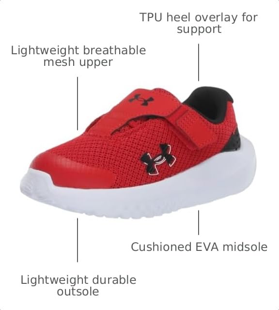 Image of Under Armour Unisex-Baby Infant Surge 4 Alternate Closure