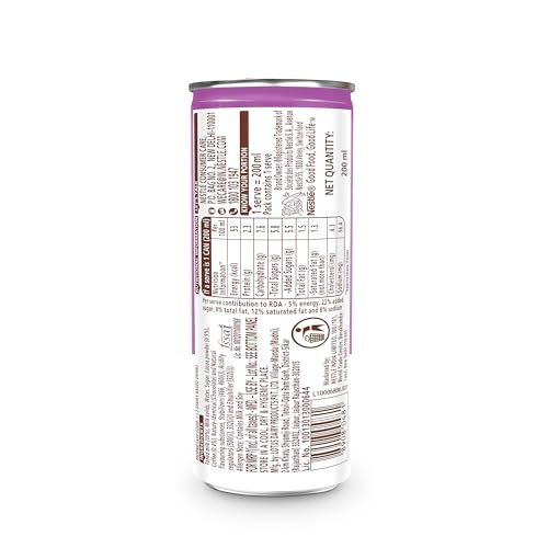 Image of Nescafe Cafe Style Liquid Cold Coffee Can, Choco Latte, 200Ml