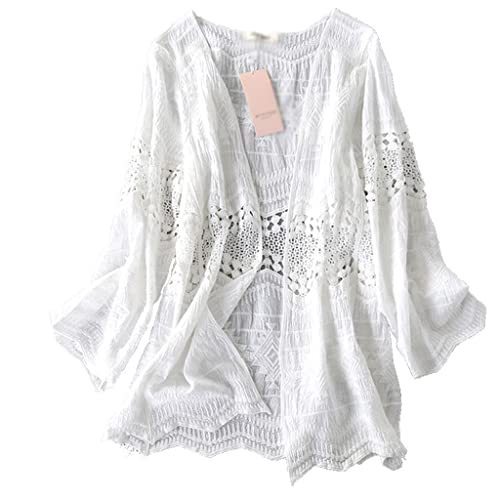Blouse à manches longues fluide pour vos vacances en bord de mer et soirées d'été