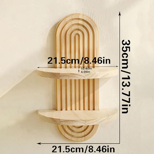 Étagère boho pour chambre de bébé et entrée | Rangement esthétique - 7