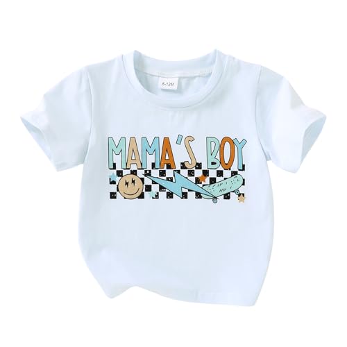Image of Happy Town Toddler Clothes Baby Boy Girl Smiley Face Shirt Short Sleeve T-Shirt Tee Summer Tops Outfits