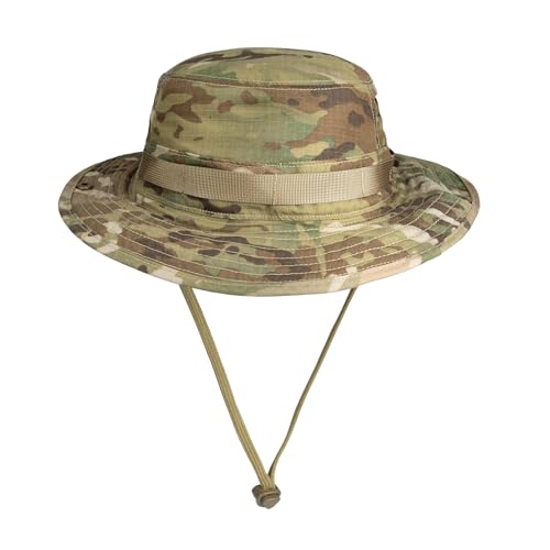 IDOGEAR Chapeau Boonie à Large Bord pour Hommes et Femmes, idéal pour la pêche, la Chasse et Les activités de Plein air(Camo)