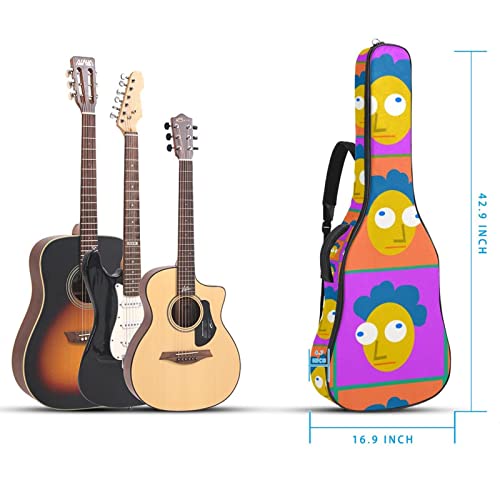Housse de protection épaisse en éponge imperméable pour guitare acoustique, électrique, basse, guitare classique… - Les Beatles, Paul McCartney, John Lennon, RIngo Starr, George Harrison Housse de protection épaisse en éponge imperméable pour guitare acoustique, électrique, basse, guitare classique… – Image 6
