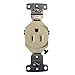 HUBBELL WIRING GIDDS-606188 RR151LA Electrical Receptacle, Outlet, Light Almond