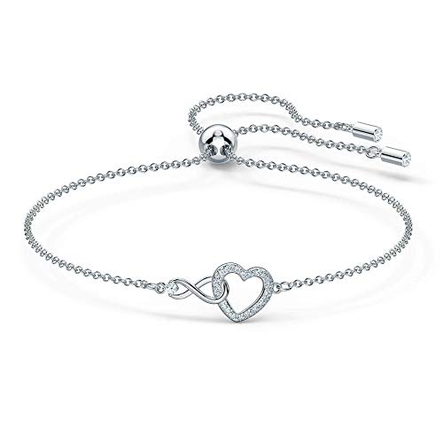 SWAROVSKI Infinity Heart Bracelet White One Size