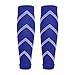 Compression Running Sleeve Stretch Fluorescent Stockings, Leg Sleeve Scrunch Leg Sleeves Football Leg Sleeve and Socks for Football Basketball Running