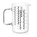 Produktbild Wenco Glas-Messbecher/-Messkanne, Zwei Skalen und verschiedenen Maßeinheiten, 500 ml, Glas