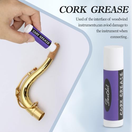 image for Danchet Tenor Saxophone Cork Replacement Kit,Tenor Sax Accessories,2 p